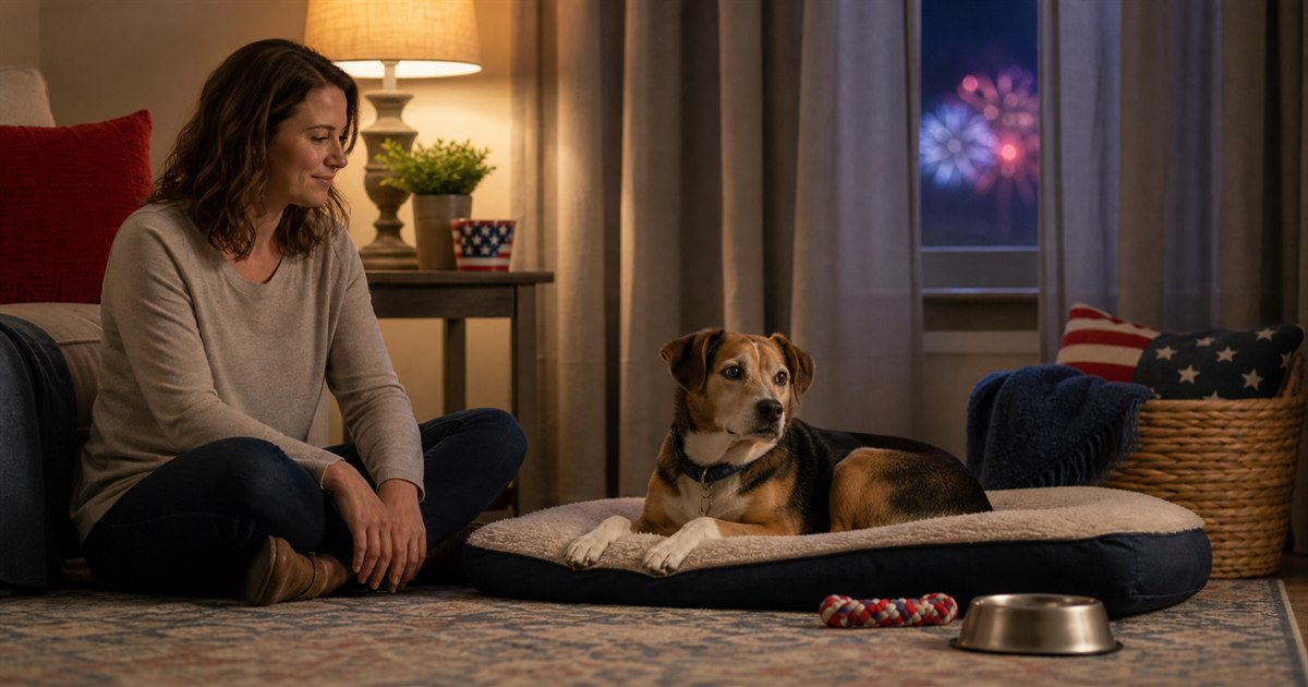 Dogs and Fourth of July Fireworks: How to Keep Them Calm, Safe, and Out of Trouble
