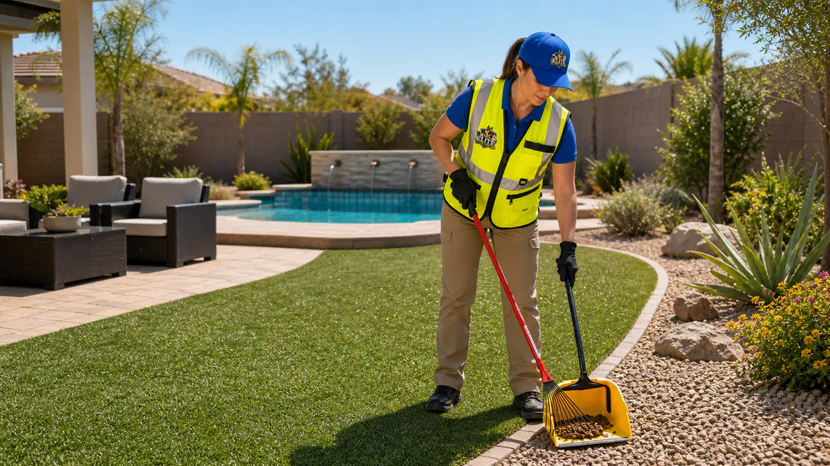 Elite Scoop Patrol branded dog poop removal service in Encanterra